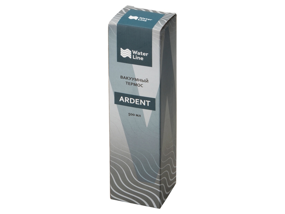 Вакуумный термос Ardent Waterline, 500 мл, черный (P)