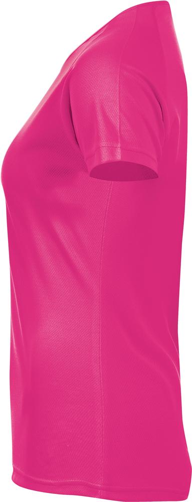Футболка женская Sporty Women 140 розовый неон, размер M