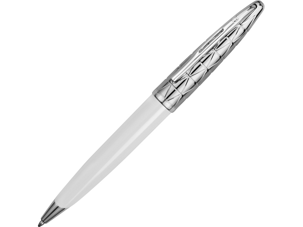 Ручка шариковая Carene Contemporary White ST с логотипом Waterman | Print Logo