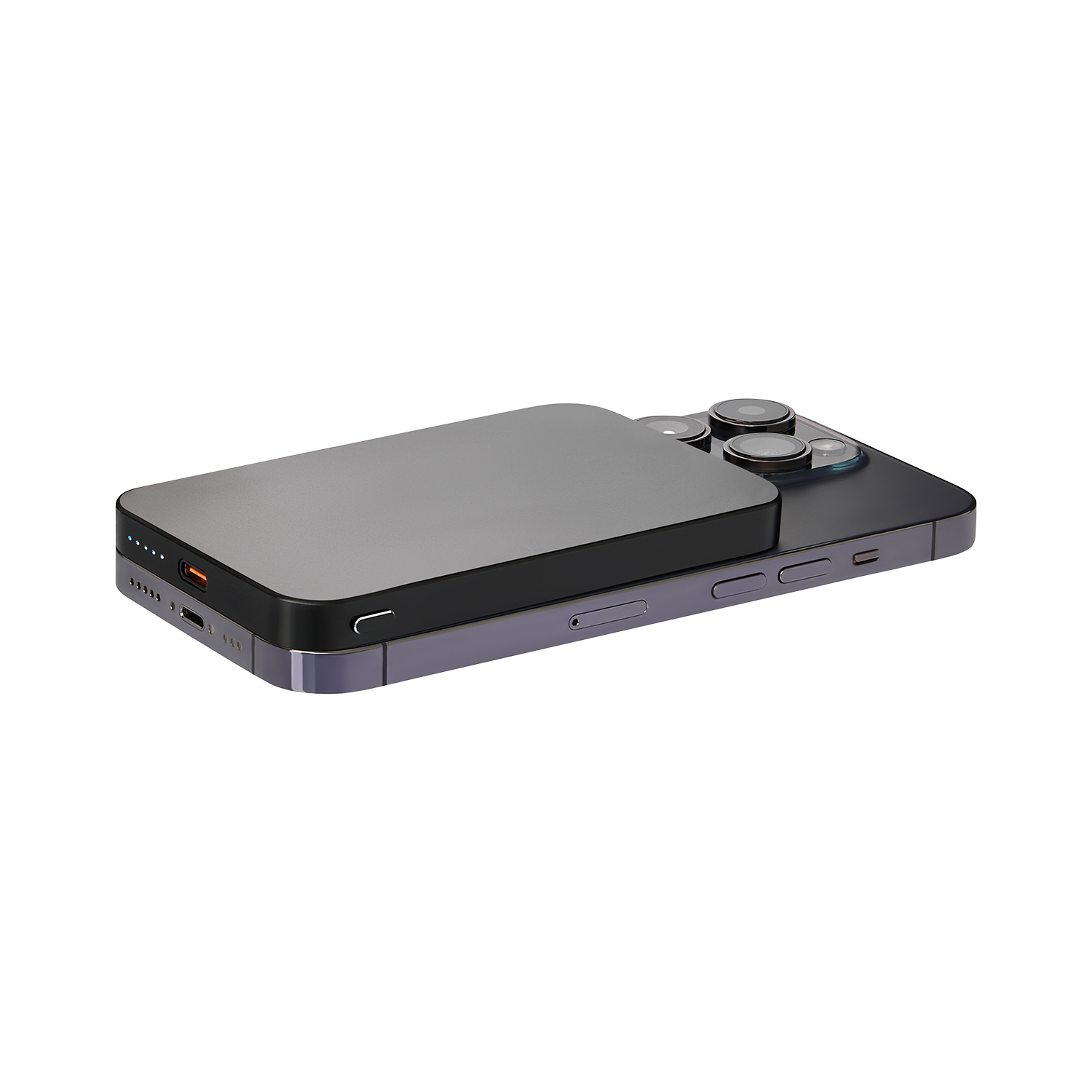 Внешний аккумулятор Artex PD 5000mAh с функцией беспроводной зарядки 15W, черный