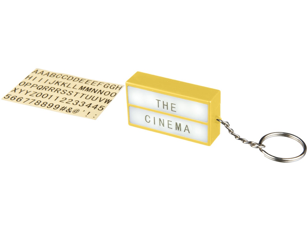 Брелок - фонарик Cinema с логотипом  | Print Logo