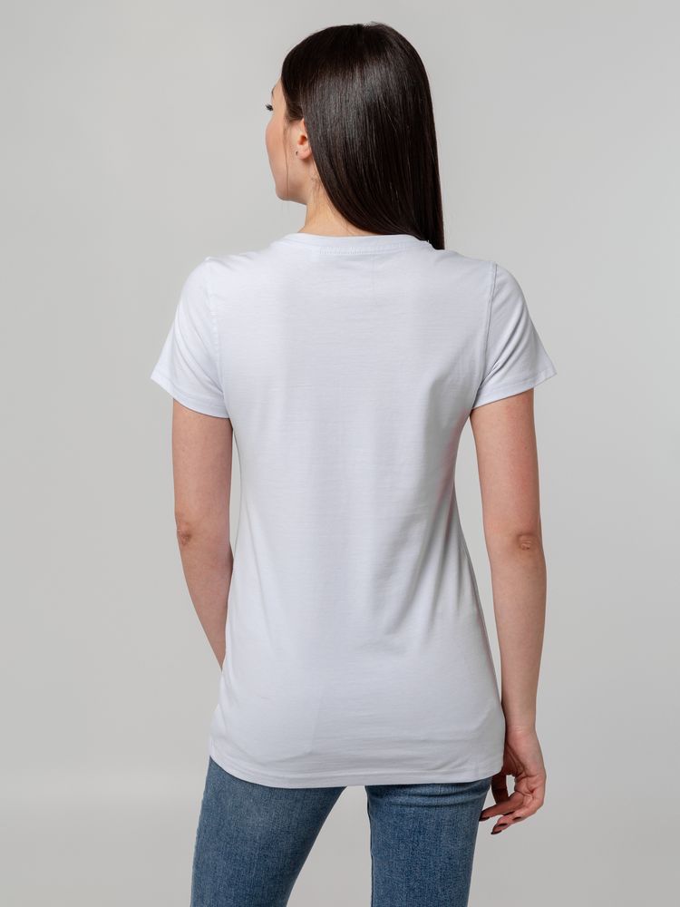Футболка женская T-bolka Stretch Lady фото на сайте Print Logo.