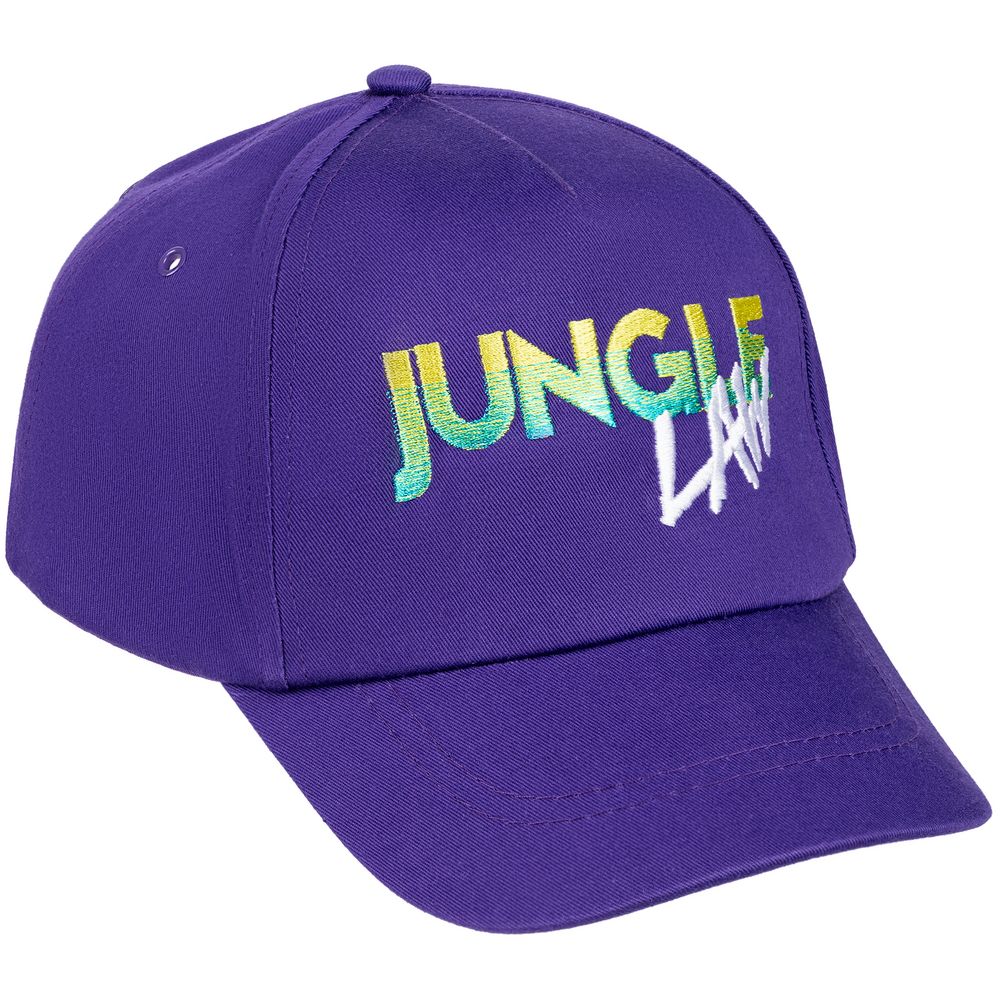 Бейсболка с вышивкой Jungle Law — пример нанесения логотипа (CoolColor) | Print Logo