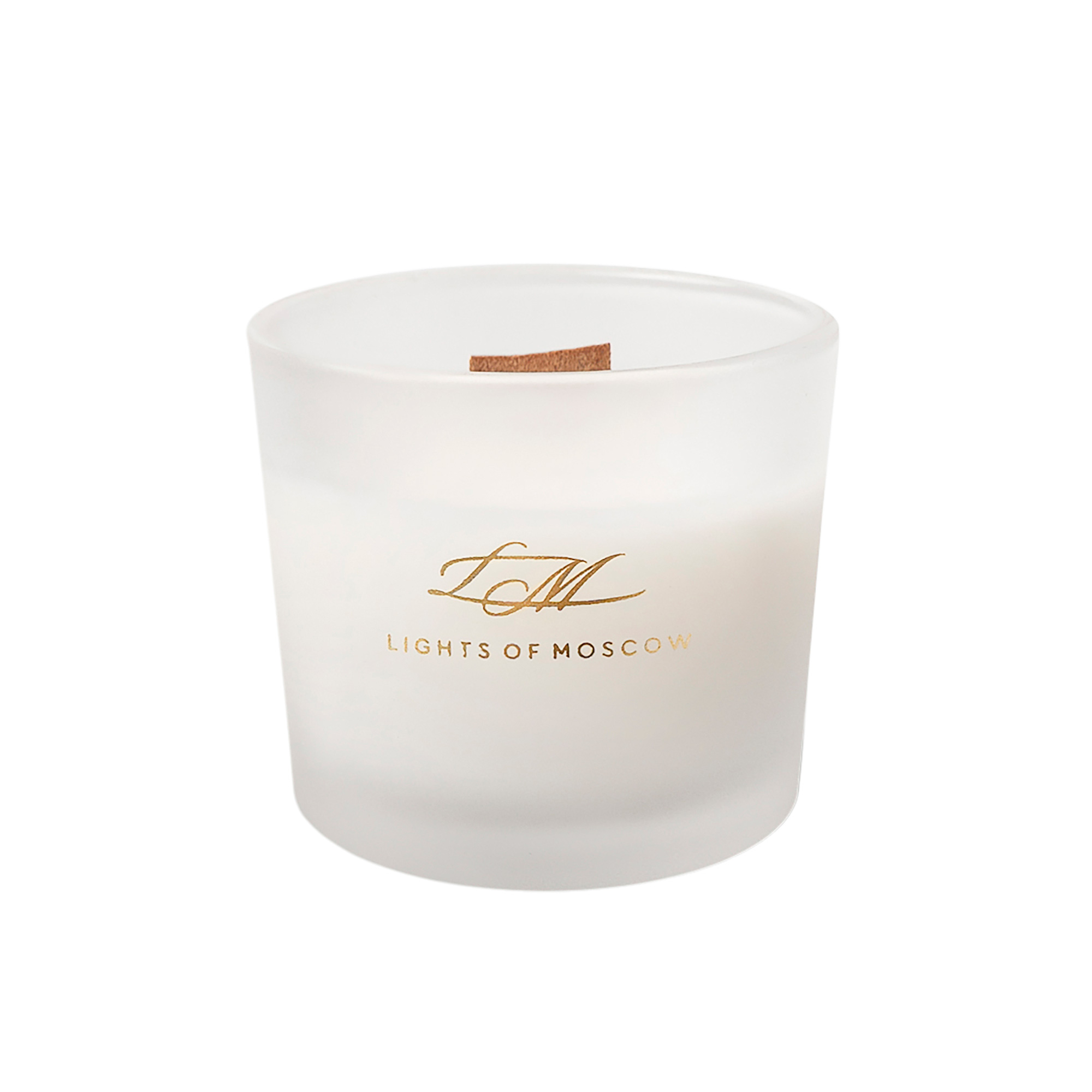 Ароматическая свеча в матовом стакане, апельсин и жасмин, ваниль, 100 мл, матовый