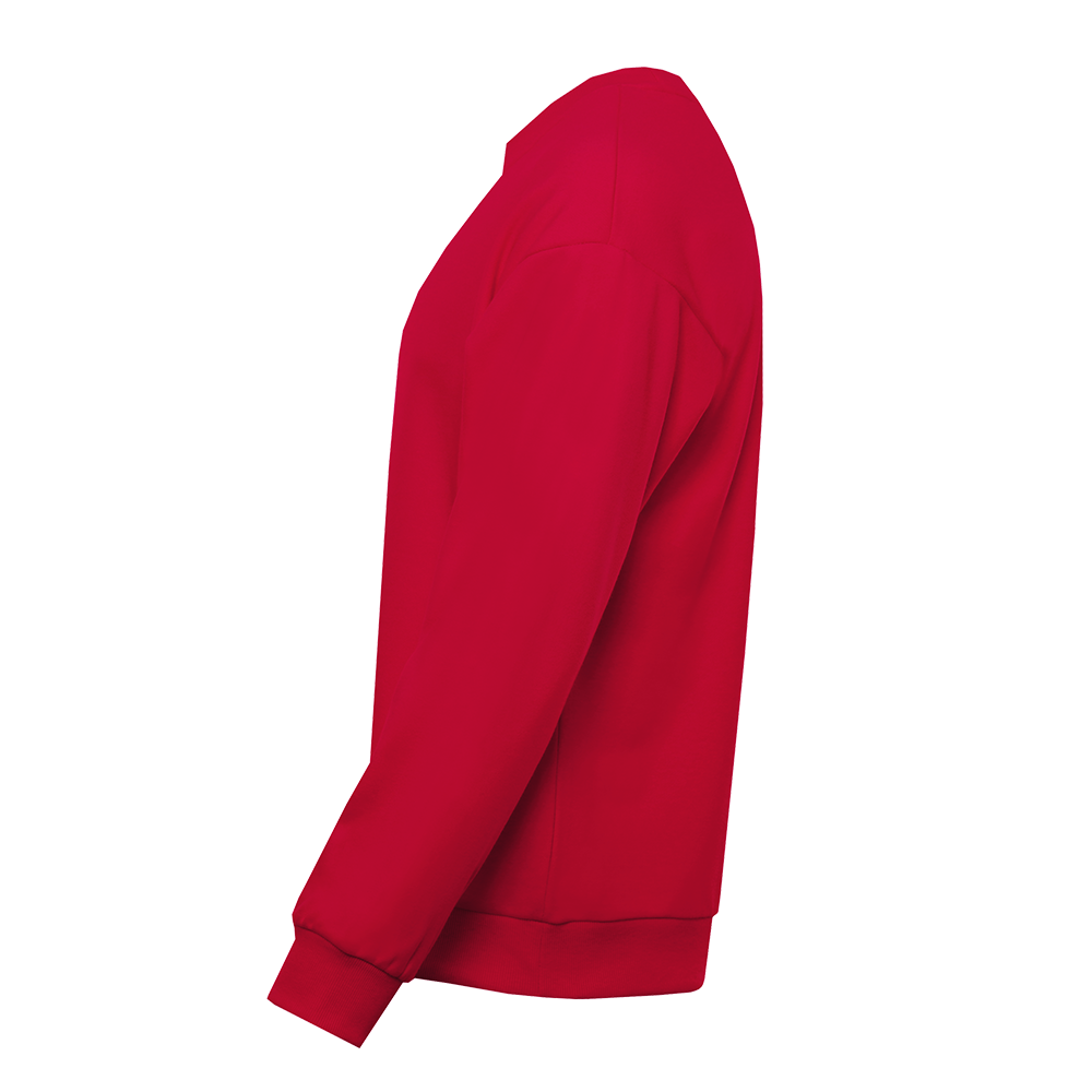 Свитшот унисекс STAN футер без начёса, 350, 96, Красный,  (14)  (50/L)