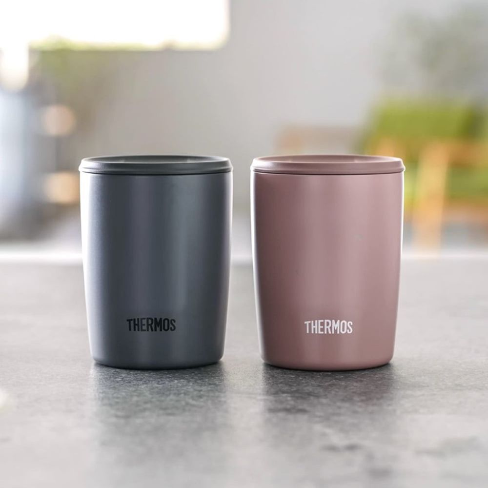 Термокружка JDP 300 — пример нанесения логотипа (THERMOS) | Print Logo