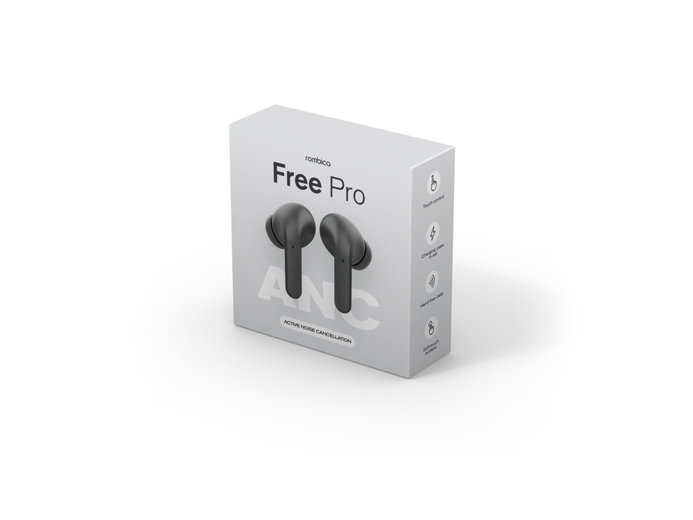 Наушники Rombica MySound Free Pro Black (Р)