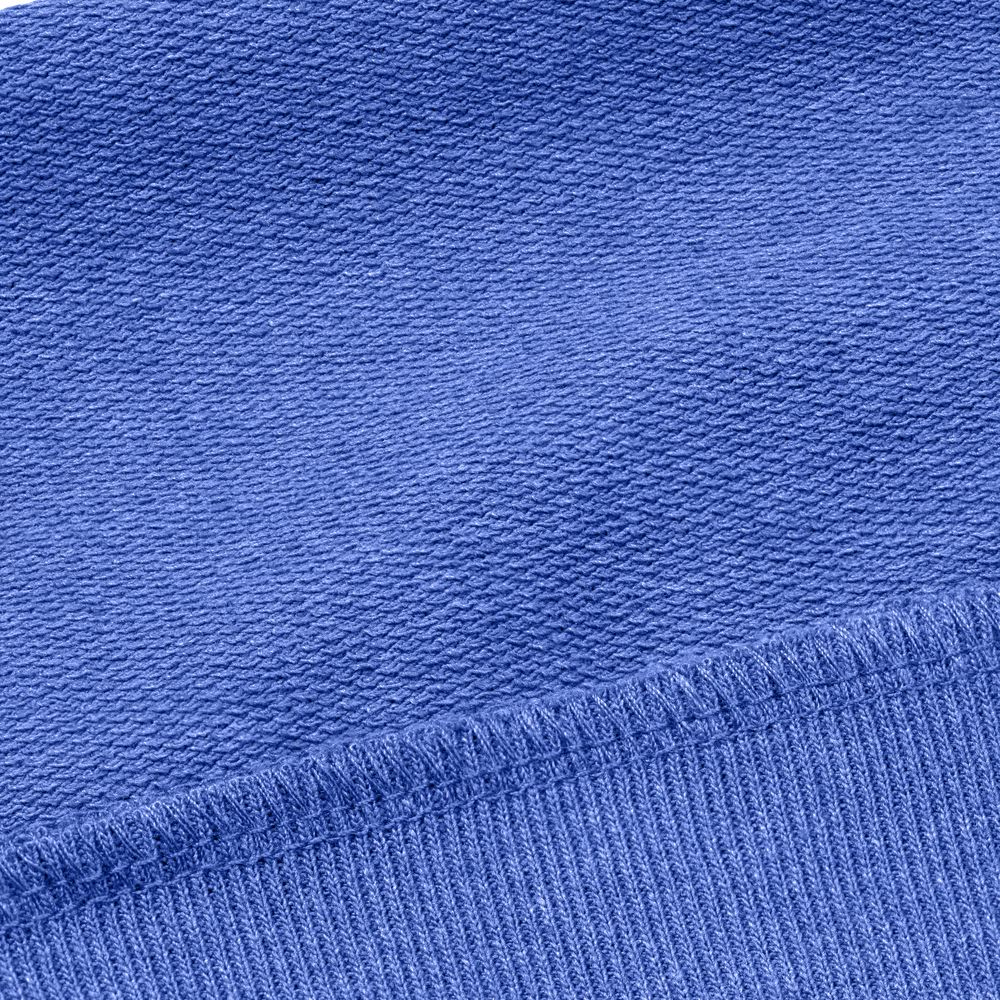 Толстовка с капюшоном унисекс Hoodie, ярко-синий меланж, размер XS