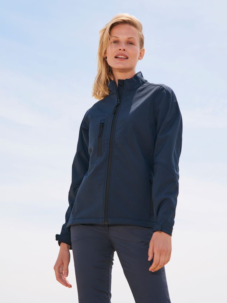 Куртка женская на молнии Roxy 340 ярко-синяя, размер XL