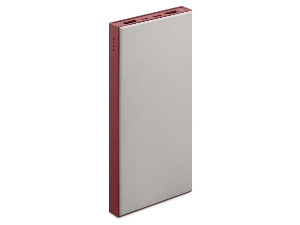 Внешний аккумулятор Rombica NEO ARIA Claret, 10000 мАч, Soft-touch, PD, QCharge, Type-C, бордовый (Р)