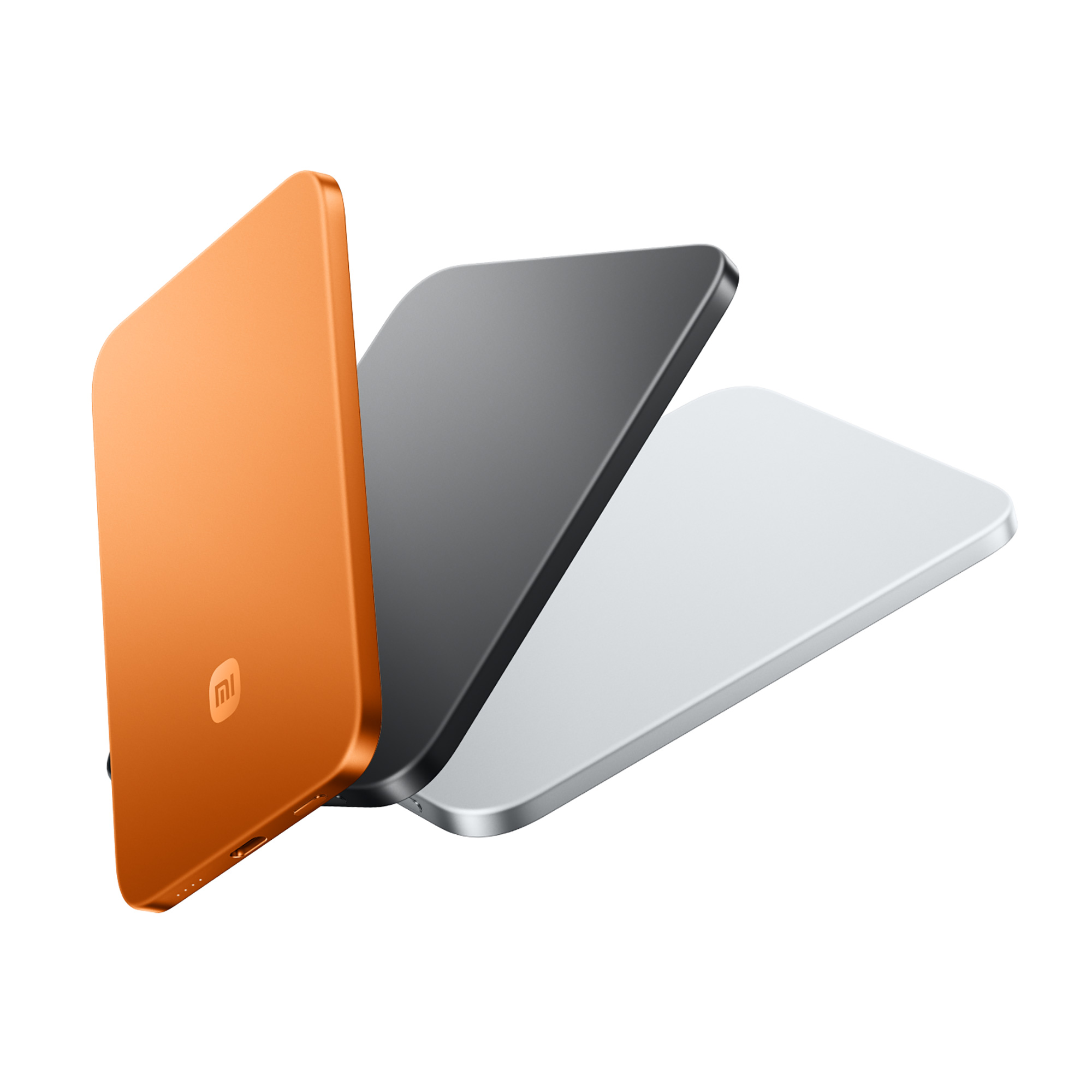 Внешний аккумулятор UltraThin Magnetic Power Bank 5000 15 Вт, c CCC сертификацией, оранжевый