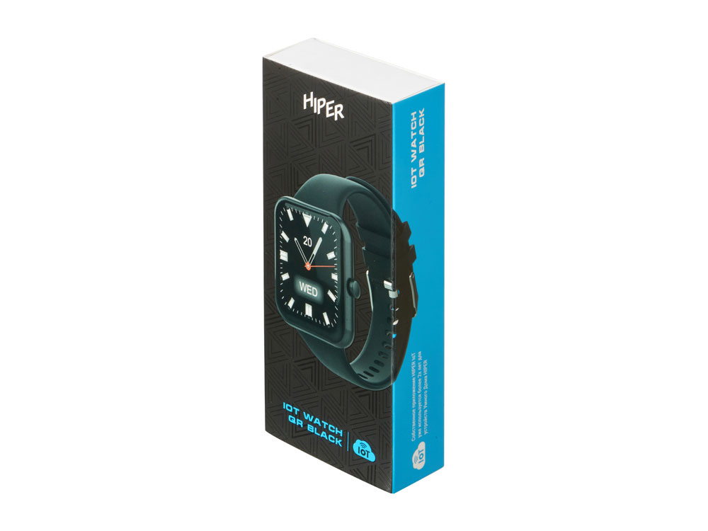 Умные часы HIPER IoT Watch QR, черный (Р)