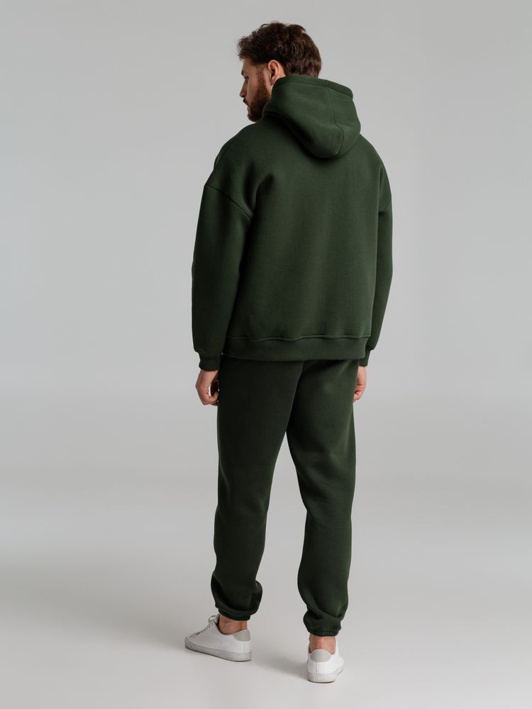 Худи Kulonga Oversize, темно-зеленый хаки, размер XS/S