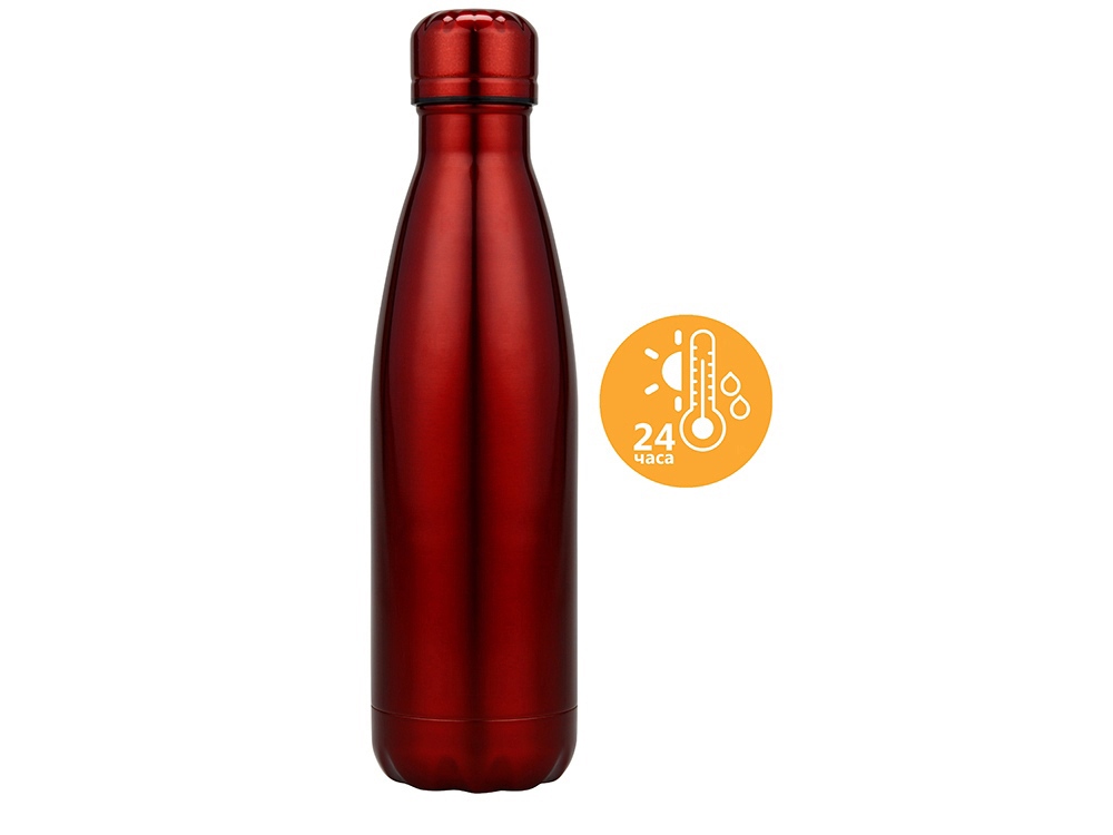 Подарочный набор с термосом и бутылкой Bottle set, красный