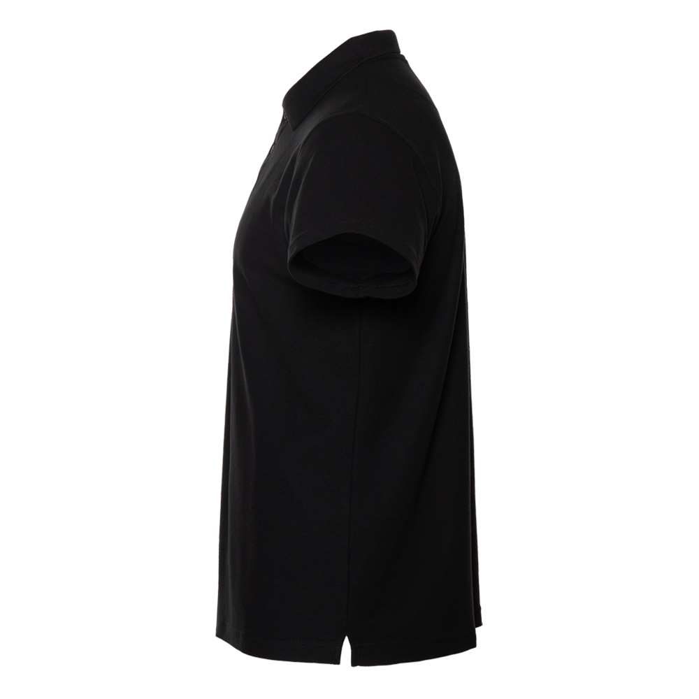 Рубашка поло мужская STAN хлопок/полиэстер 185, 04, Чёрный,  (20)  (60-62/5XL)