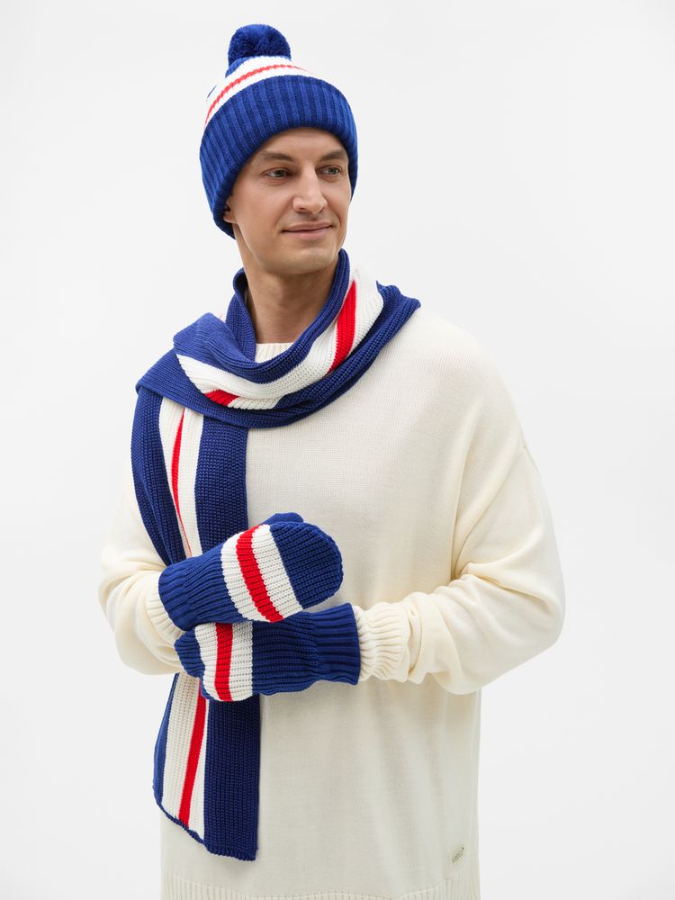 Варежки Winwear, темно-синие (кобальт), размер S/M