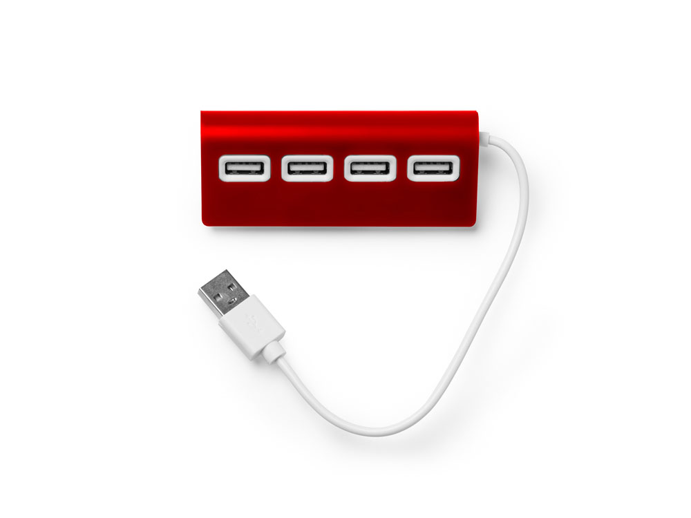 USB хаб PLERION с логотипом  | Print Logo