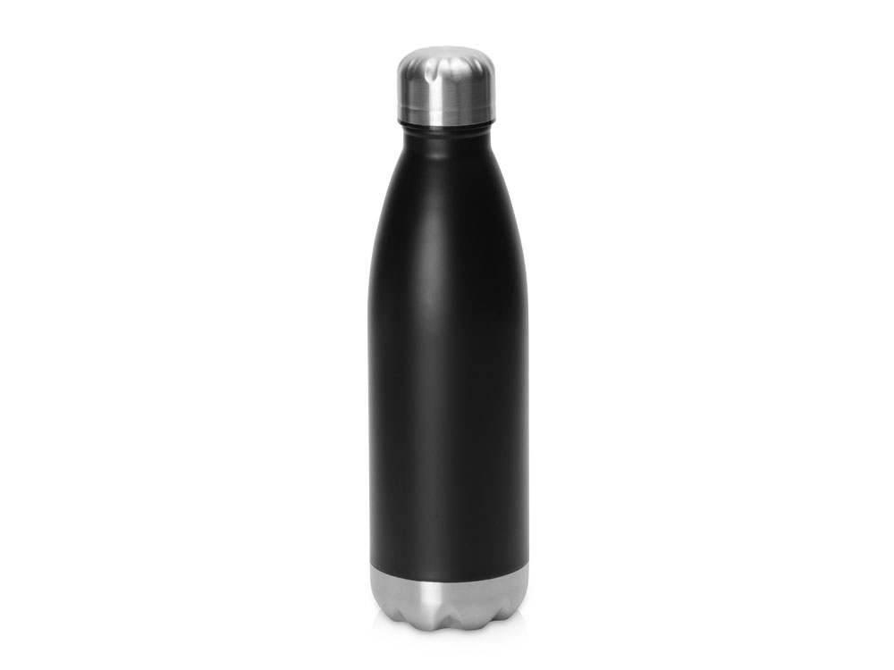 Термобутылка CENTRAL PARK, черный/серебристый (P)