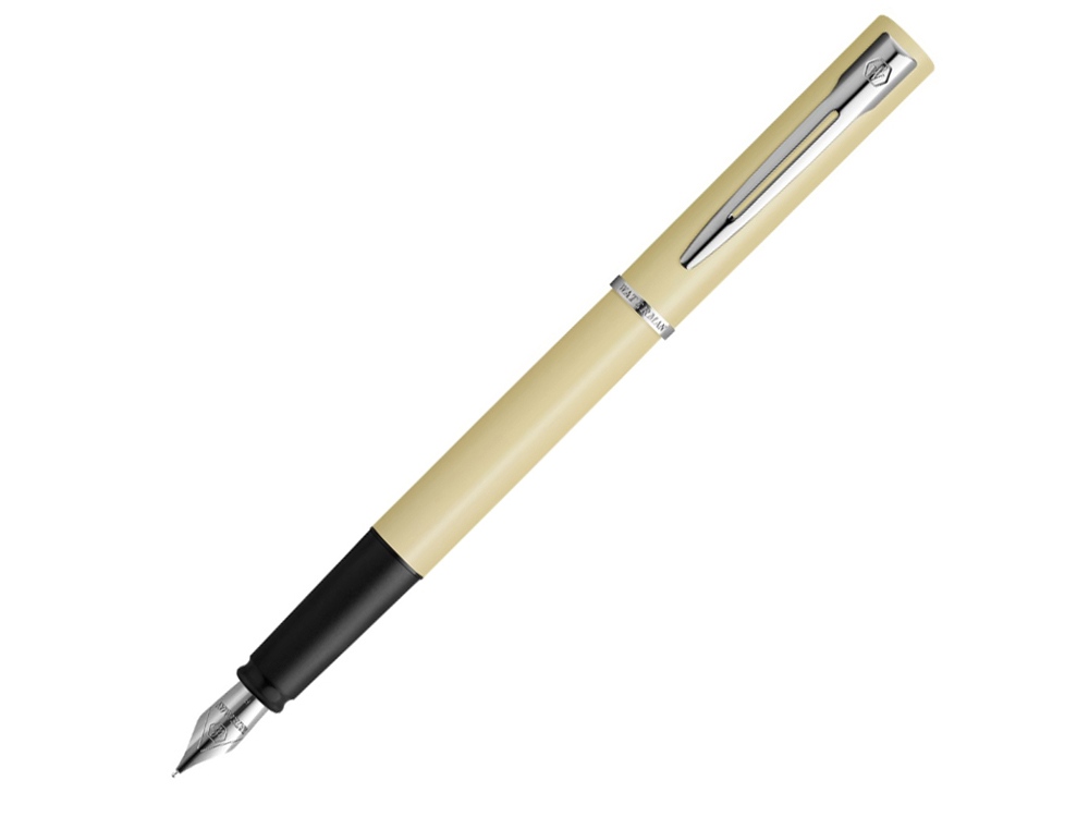 Ручка перьевая Allure Yellow CT Fountain Pen с логотипом Waterman | Print Logo