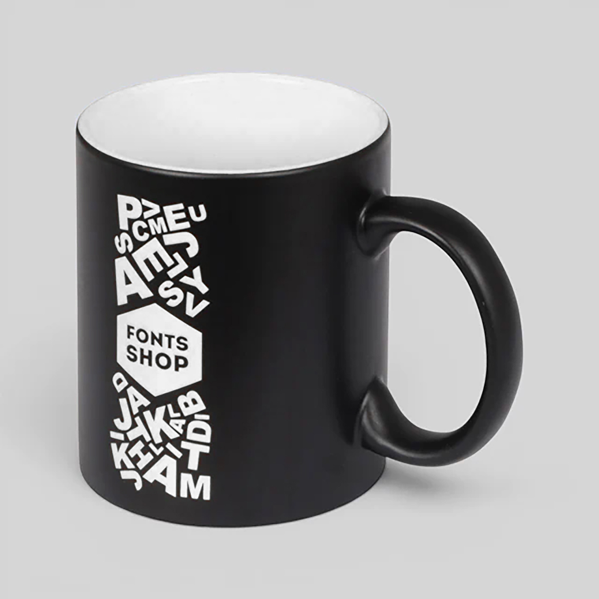 Кружка с покрытием для гравировки Subcolor BLK с логотипом  | Print Logo