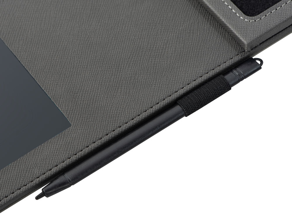 Многофункциональный коврик для мыши Multi Pad с беспроводной зарядкой и LCD экраном, 10 Вт, черный