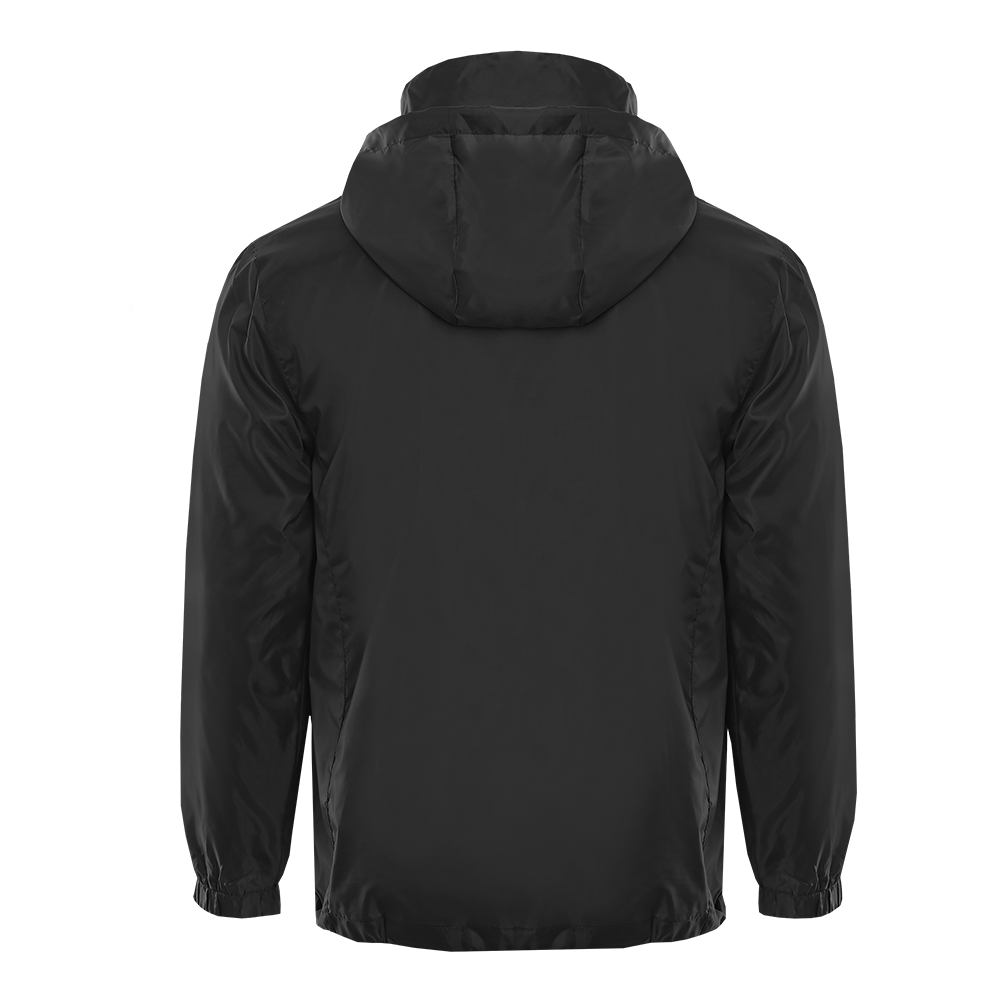 Ветровка утепленная унисекс STAN, 60, дюспо 210T, Чёрный,  (20)  (52/XL)