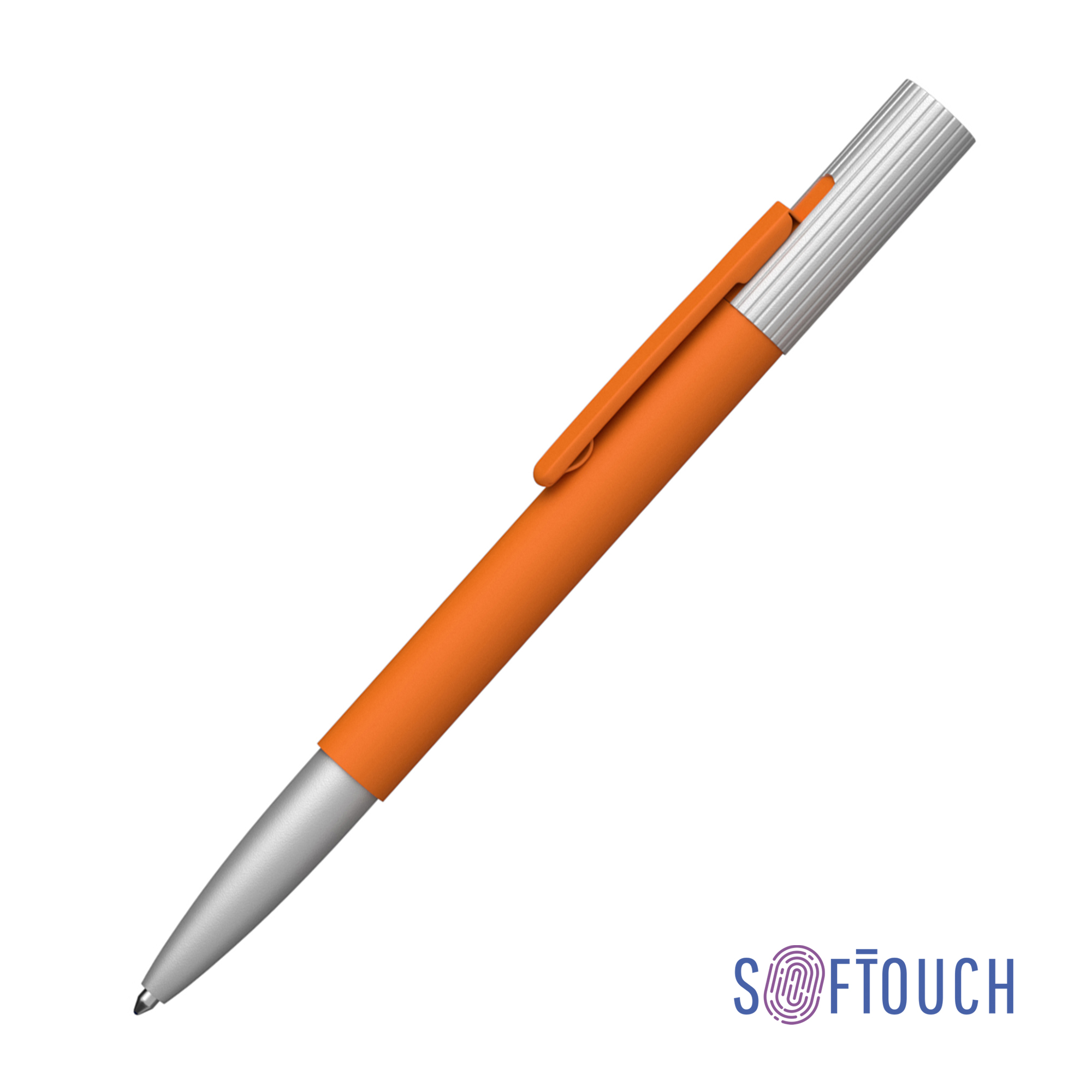 Ручка шариковая "Clas", покрытие soft touch, голубой