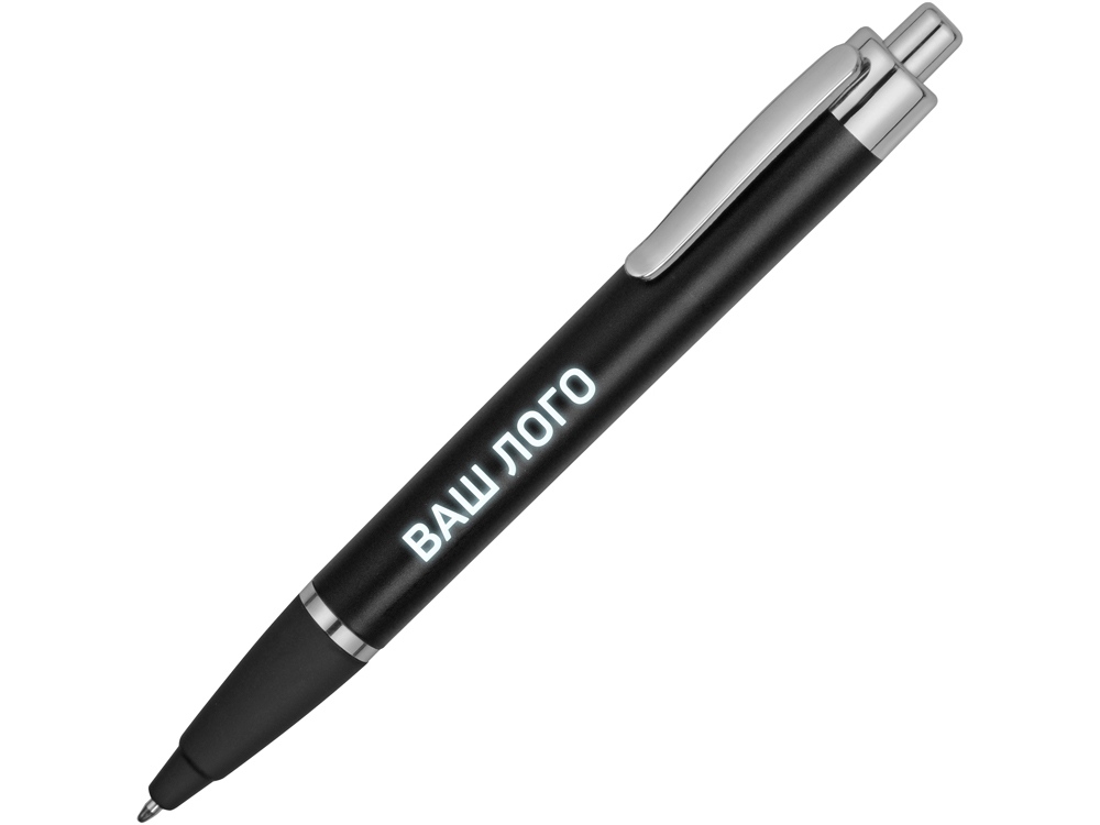Ручка пластиковая шариковая Glow с подсветкой с логотипом  | Print Logo