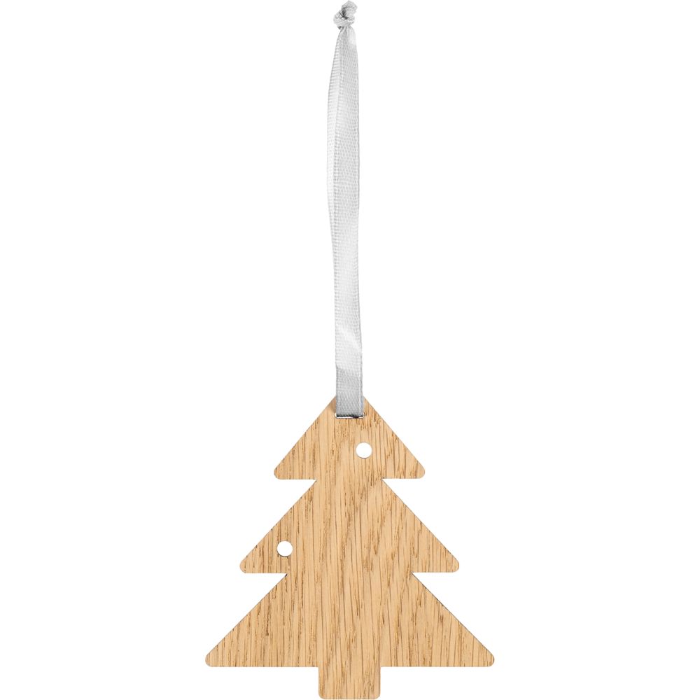 Деревянная подвеска Christmate — пример нанесения логотипа () | Print Logo