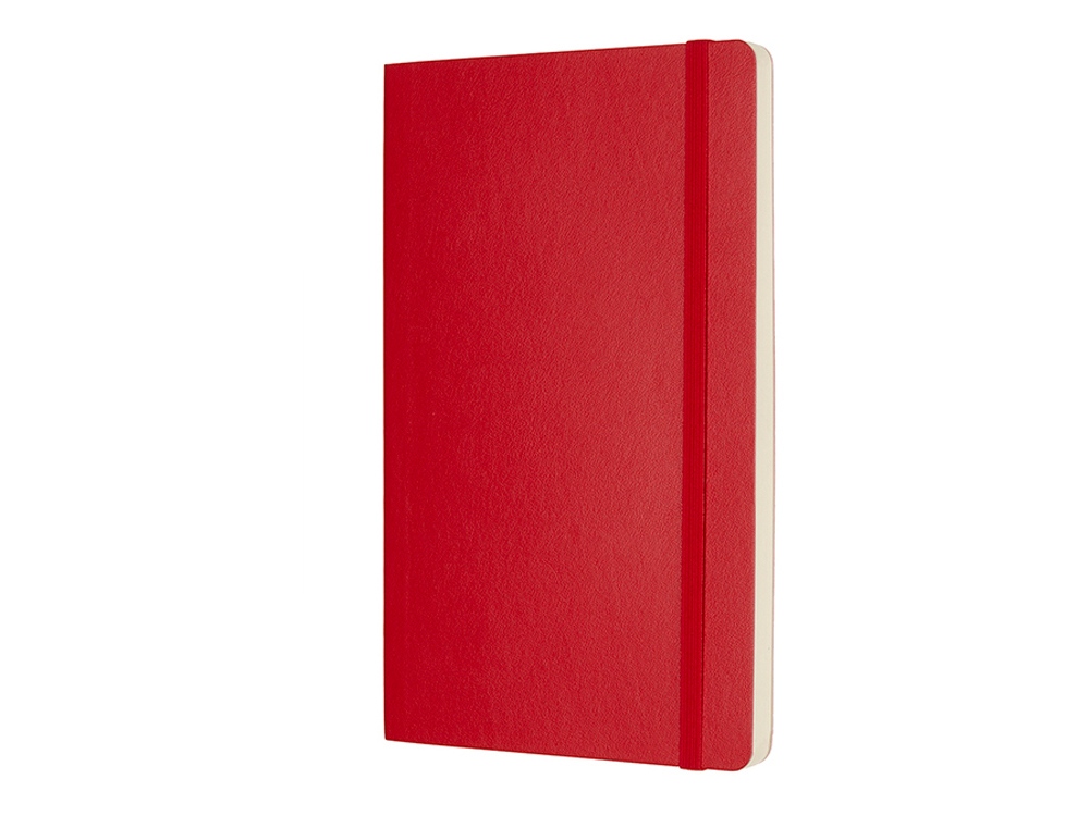 Записная книжка А5  (Large) Classic Soft (нелинованный) с логотипом Moleskine | Print Logo