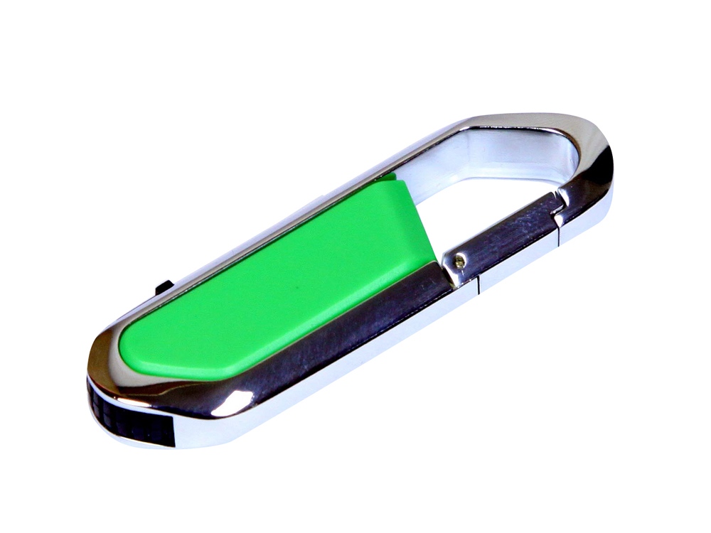 USB 2.0- флешка на 16 Гб в виде карабина с логотипом  | Print Logo