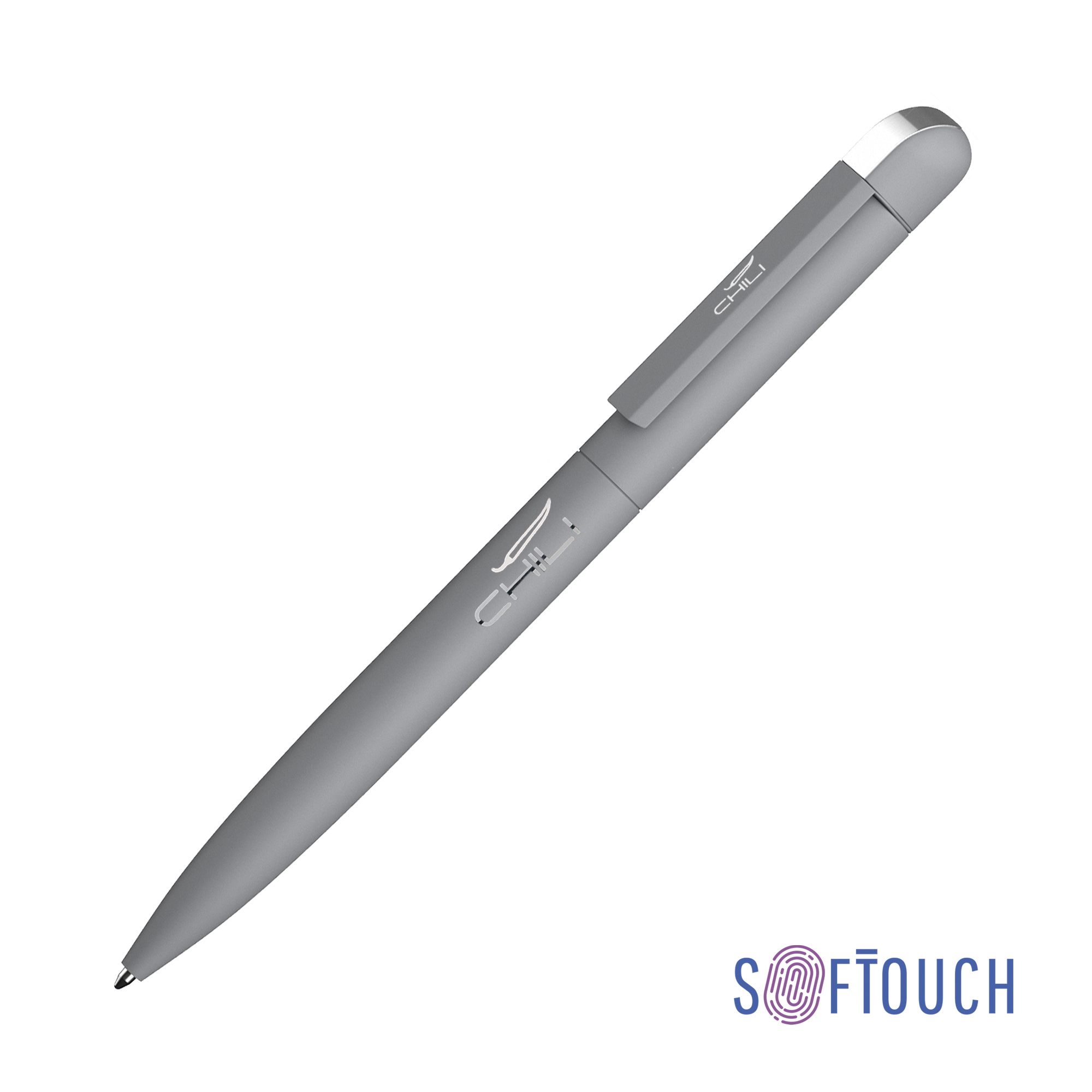 Ручка шариковая "Jupiter", темно-синий, покрытие soft touch, бирюзовый