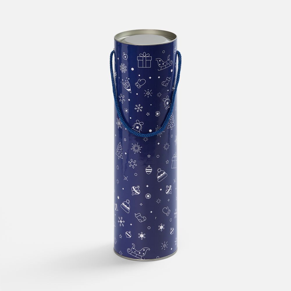 Тубус для бутылки Snowlace с логотипом  | Print Logo