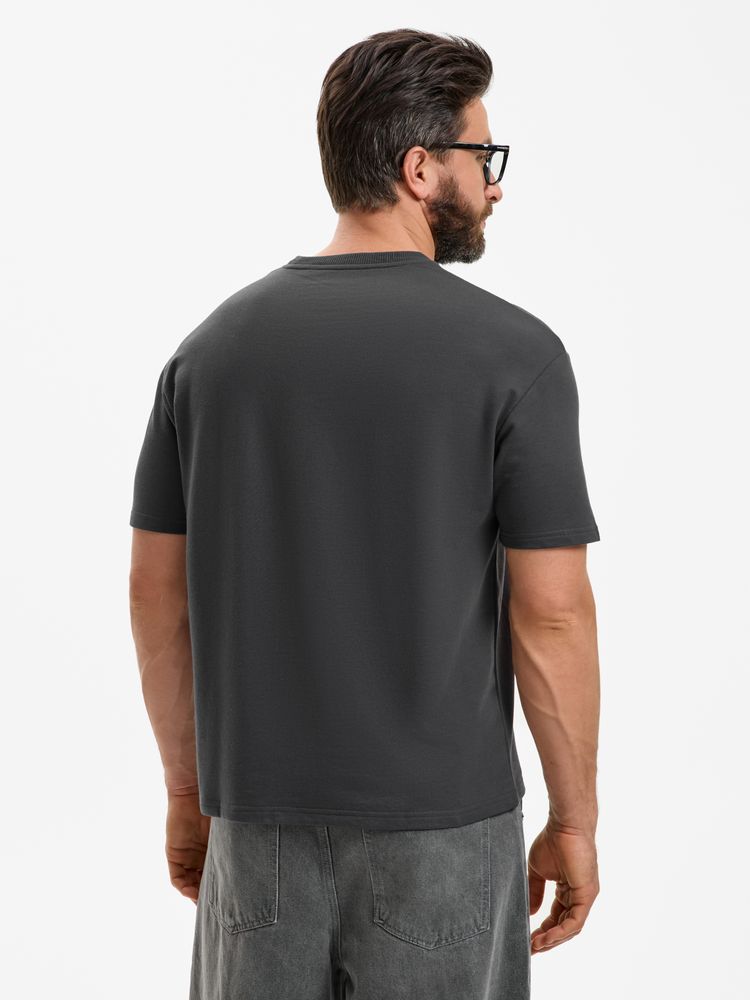 Футболка унисекс Durington, темно-серая (графит), размер 3XL/4XL