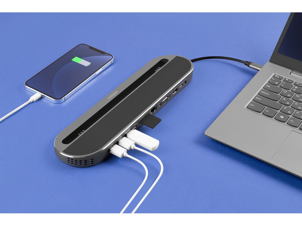 Хаб USB Rombica Type-C Falcon Black (Р)
