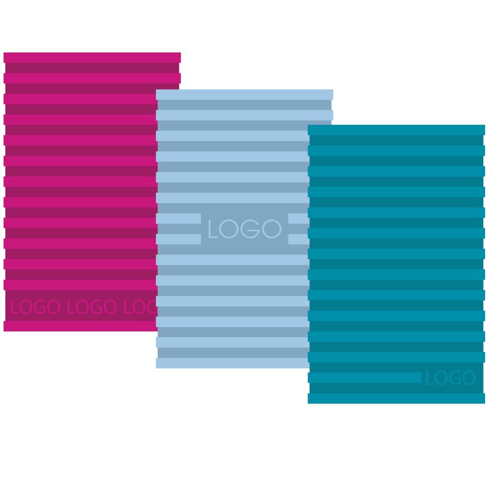 Плед на заказ Pleat, S с логотипом  | Print Logo