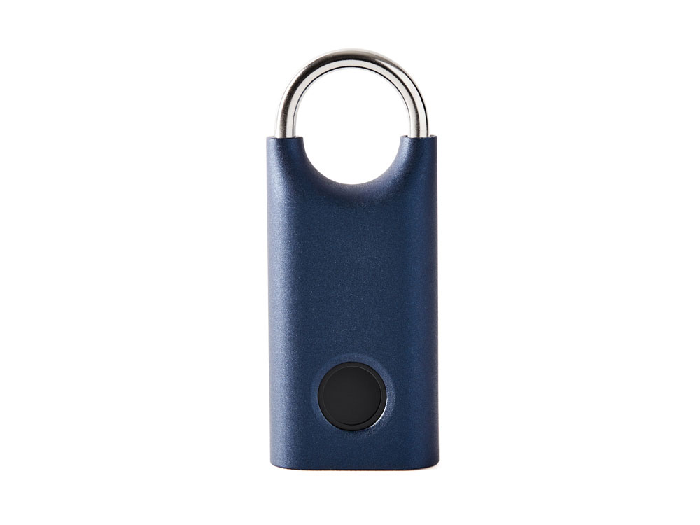 Замок с сенсором Noma Lock, темно-синий