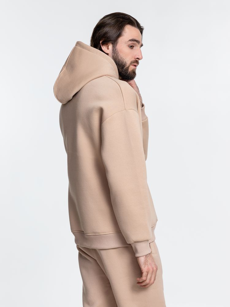 Худи Kulonga Oversize, бежевое (песочное), размер XL/XXL