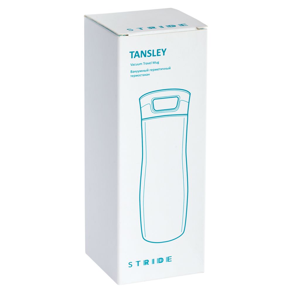 Термостакан Tansley, герметичный, вакуумный — пример нанесения логотипа (Stride) | Print Logo