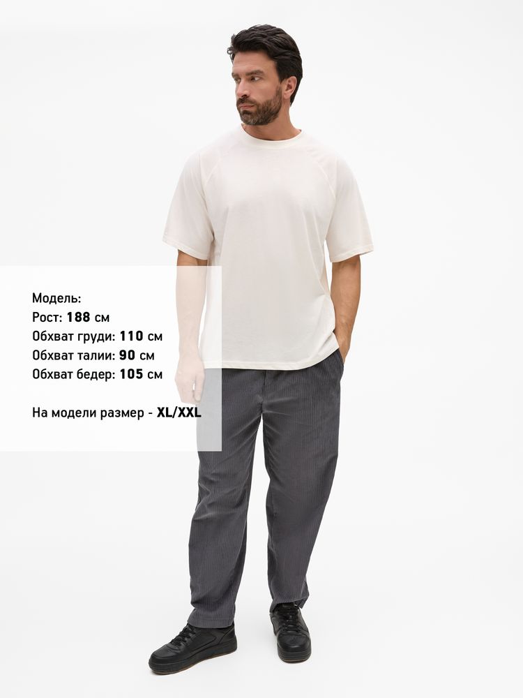 Футболка унисекс T2, молочно-белая, размер XL/XXL