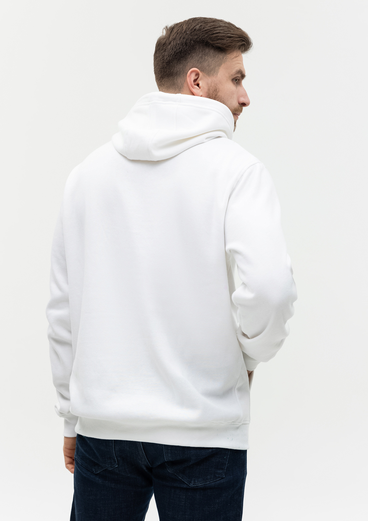 Худи унисекс STAN футер с начёсом 260, 20, Белый,  (10/1)  (56/XXXL)