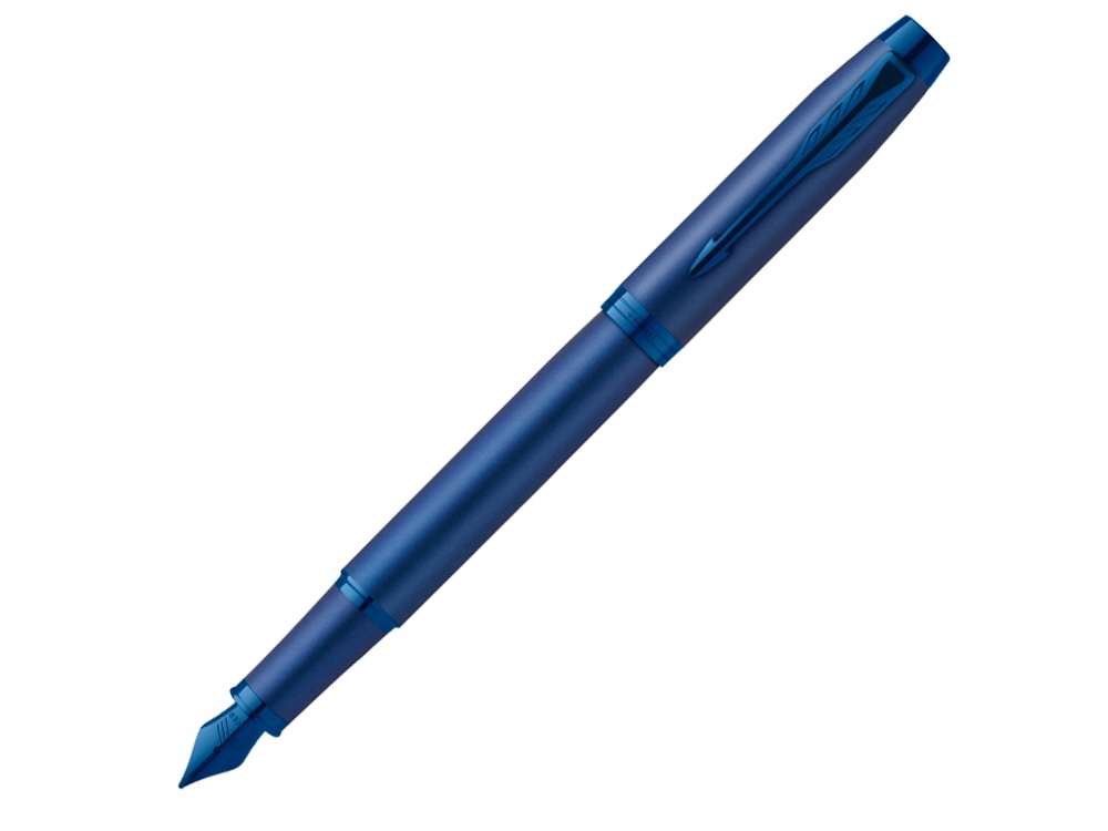 Ручка перьевая Parker IM Monochrome Blue с логотипом Parker | Print Logo