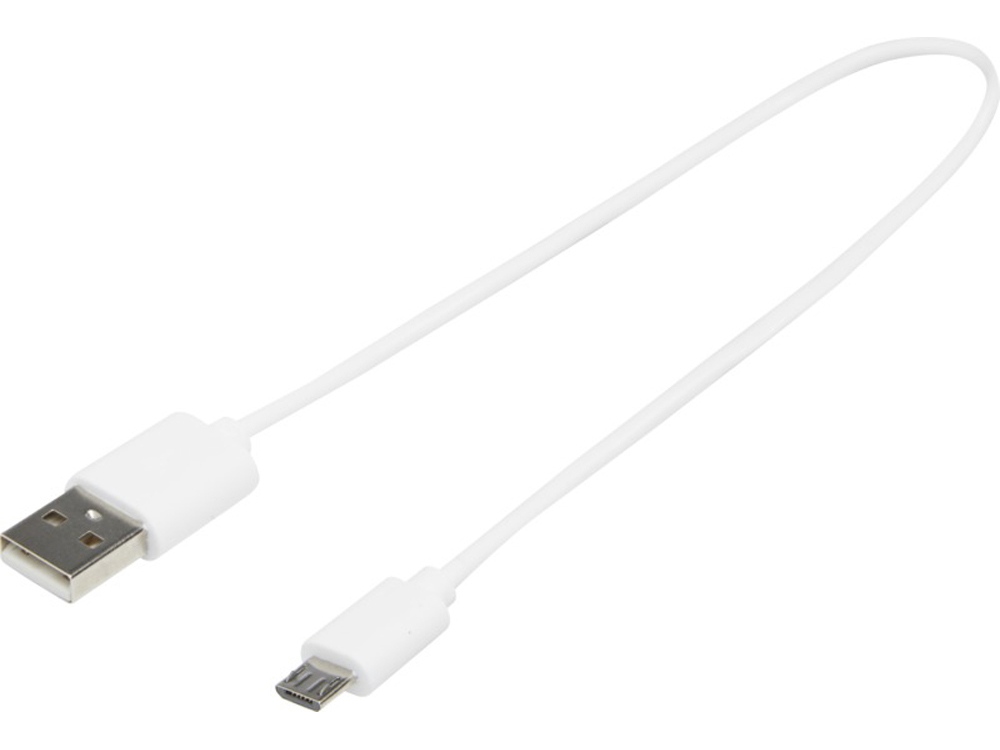 Кабель для зарядки USB-A – Micro-USB TPE 2A с логотипом  | Print Logo