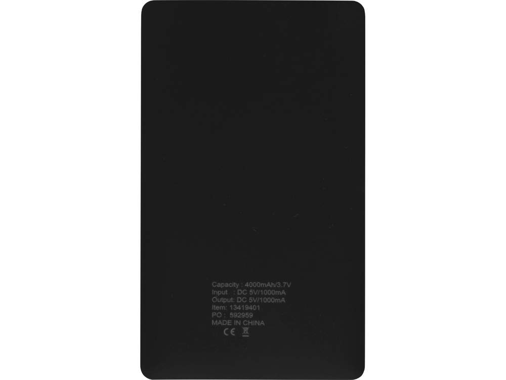 Портативное зарядное устройство Austin, черный
