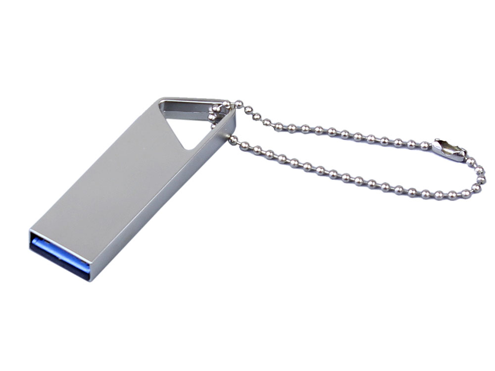 USB 2.0-флешка на 8 Гб с мини чипом и отверстием для цепочки с логотипом  | Print Logo