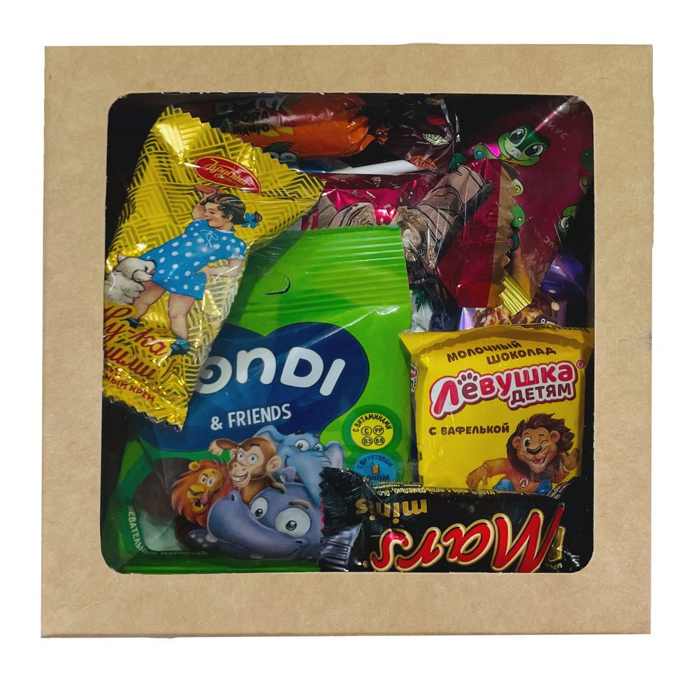 Набор Candyland Mini в коробке с логотипом сделано в России | Print Logo