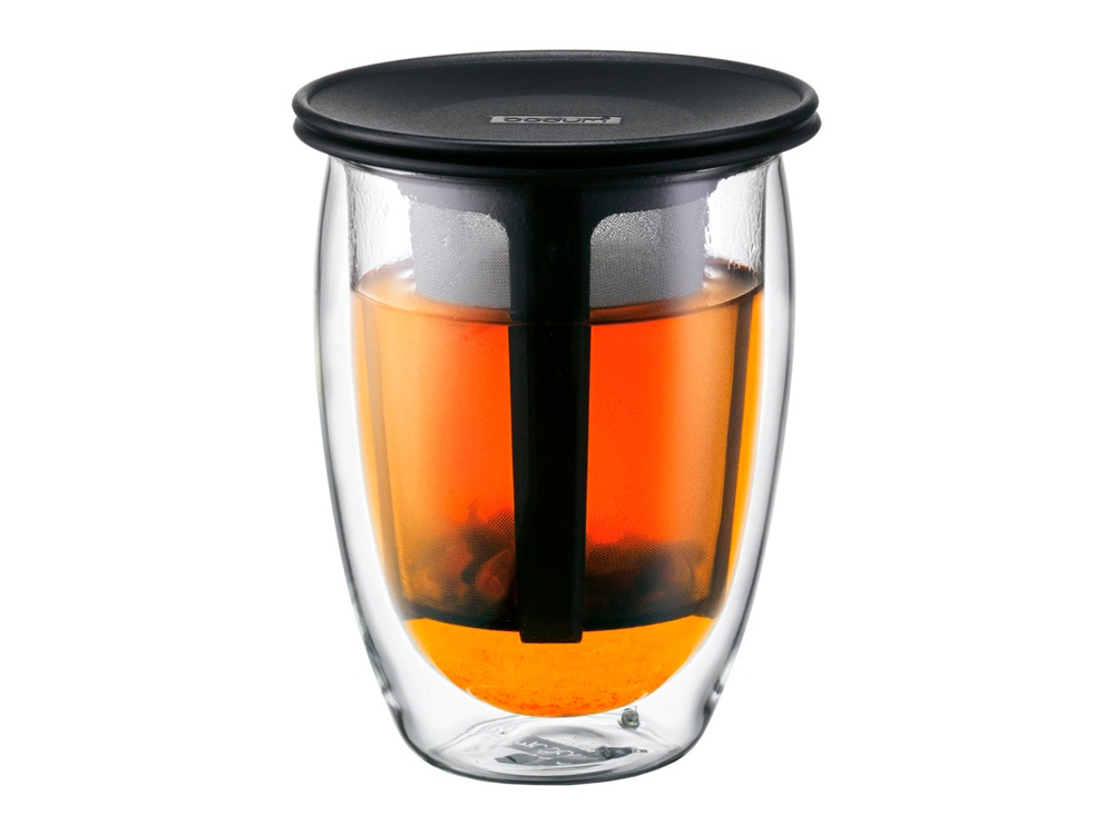 Стакан с двойными стенками TEA FOR ONE фото на сайте Print Logo.