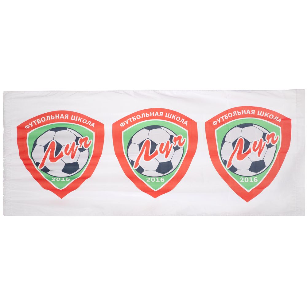 Флаг с печатью Drape на заказ — пример нанесения логотипа (сделано в России) | Print Logo