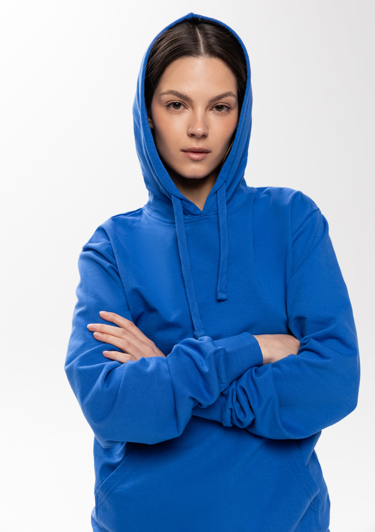 Худи унисекс STAN футер без начёса 260, 23, Синий,  (16/1)  (44/XS)