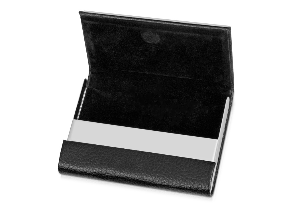 Визитница Pierre Cardin. Корпус - иск.кожа. Размер 9,5 х 6,6 х 1,4 см. Цвет - черный